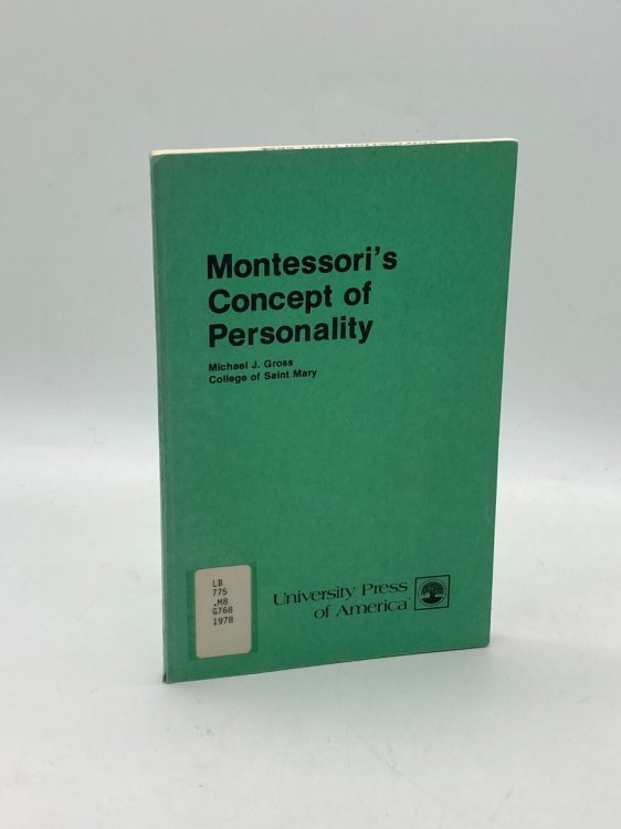 Montessori's Concept of Personality