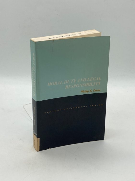 Moral Duty and Responsibility A Philosophical-Legal Casebook