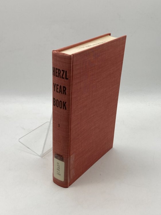 Herzl Year Book Volume 1