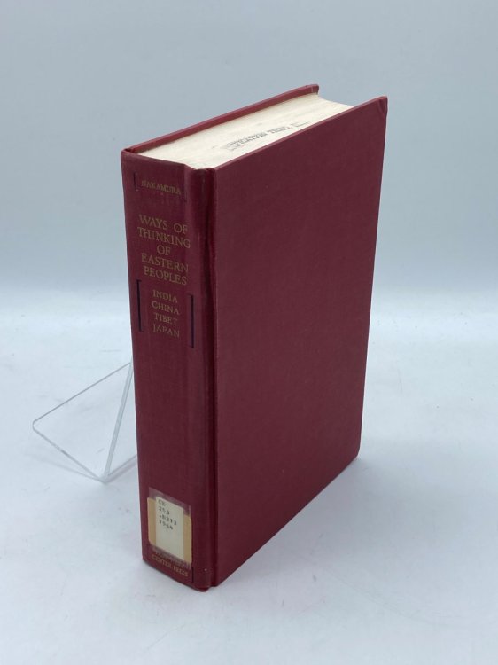 Ways of Thinking of Eastern Peoples: India China Tibet Japan