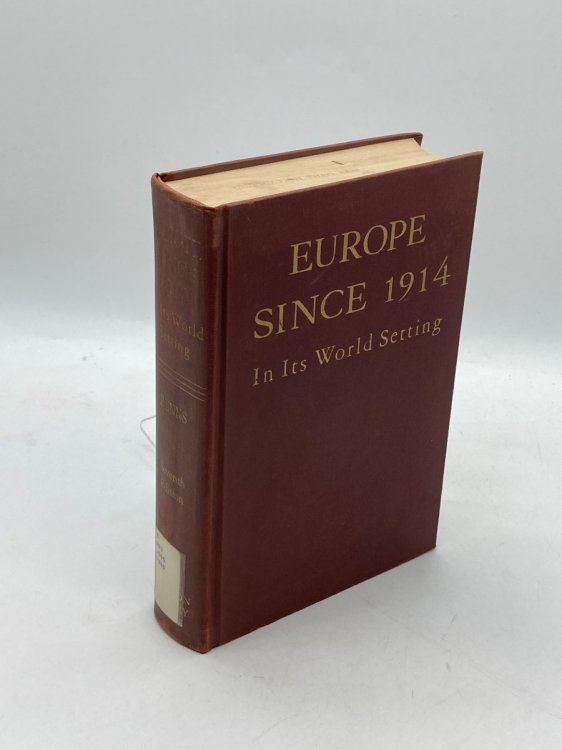 Europe Since 1914 In its World Setting