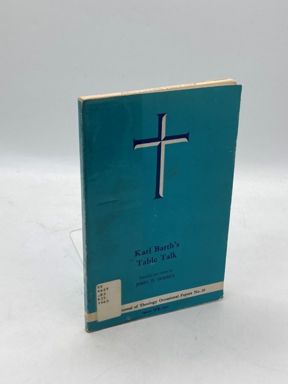 Karl Barth's Table Talk