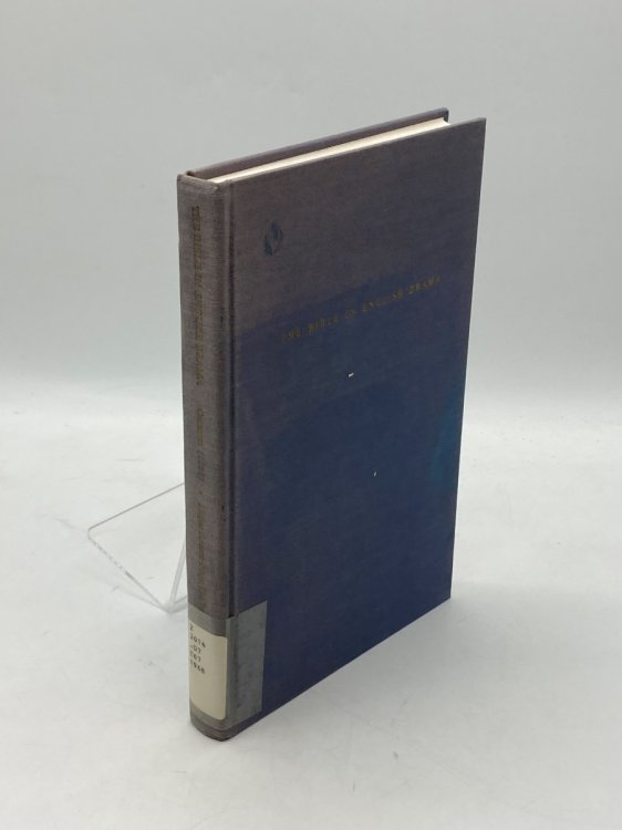 The Bible in English Drama - a Survey of Recent Major Plays (1968) An Annotated List of Plays Including Translations from Other Languages from the Beginnings to 1931
