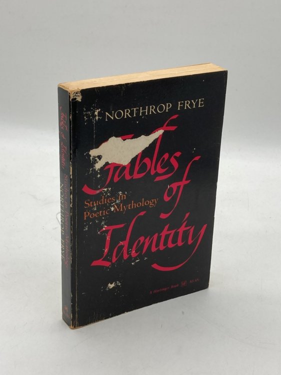 Fables of Identity Studies in Poetic Mythology