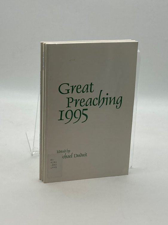 GREAT PREACHING 1993, 1994, and 1995 3 Volume Bundle