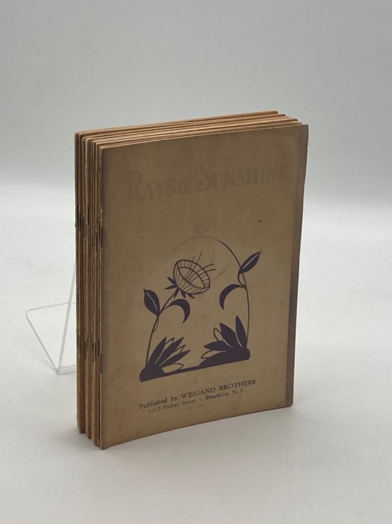 11 Issues of Rays of Sunshine Magazet from 1935 to 1941 (Incomplete)