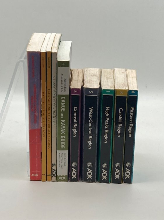 10 ADK Adirondack Mountain Club Paperbacks Bundle
