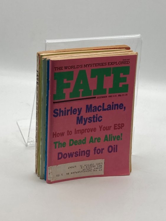5 Issues of Fate Magazine from the 1980s (One from 1971)