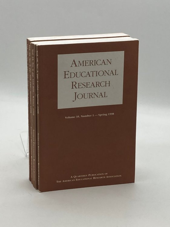 4 Issues of American Educational Research Journal from 1998, Winter, Spring, Summer, and Fall