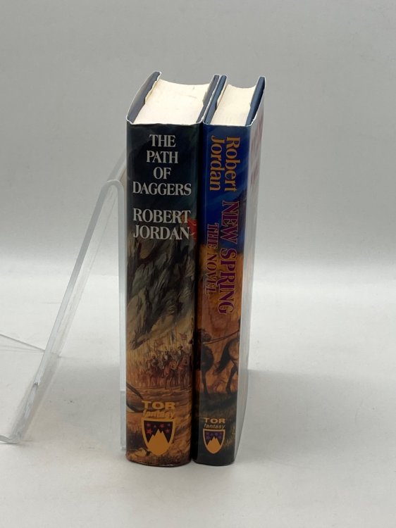 The Path of Daggers + New Spring 2 Volume Bundle The Wheel of Time Series