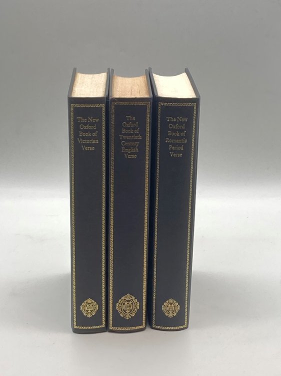 The Oxford Book of Victorian; Twentieth Century English; and Romantic Period Verse