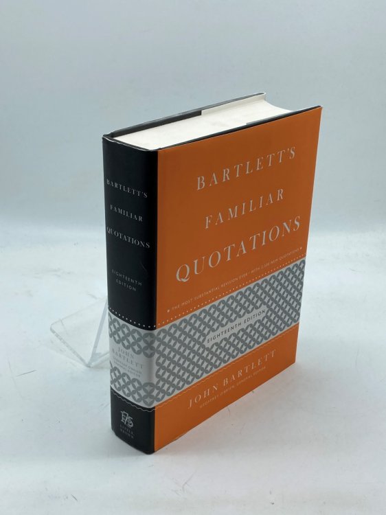 Image for Bartlett's Familiar Quotations Bartlett's Familiar Quotations