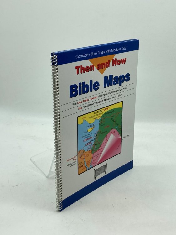 Then and Now Bible Maps With Clear Plastic Overlays of Modern Day Cities and Countries