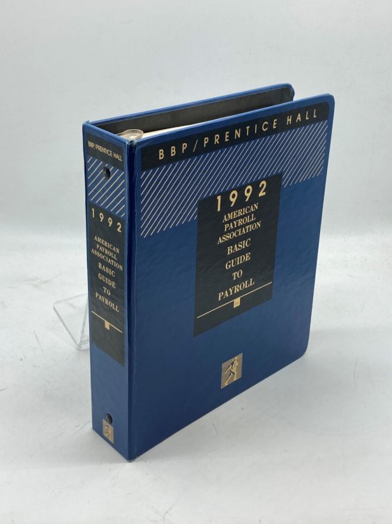 1992 American Payroll Association Basic Guide to Payroll