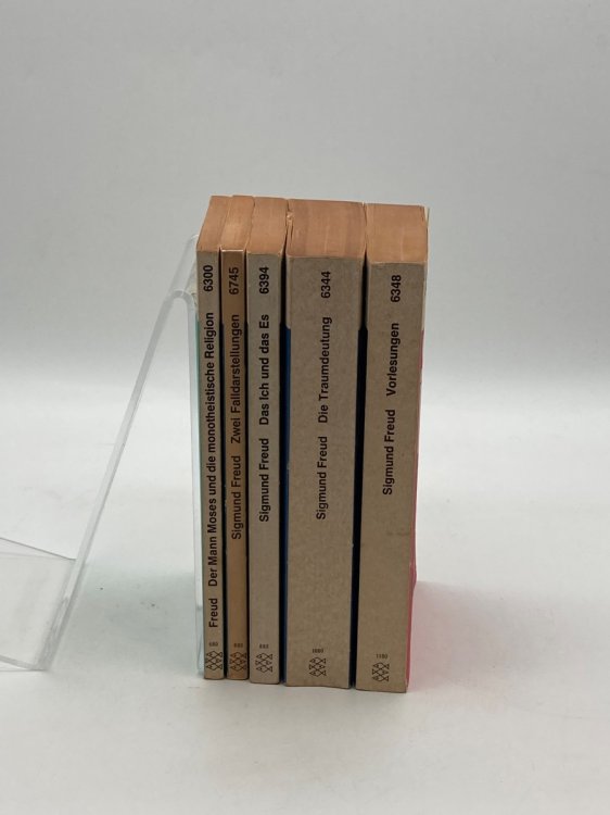 5 Volume Sigmund Freud Bundle Bucher Des Wissens Fischer (German)
