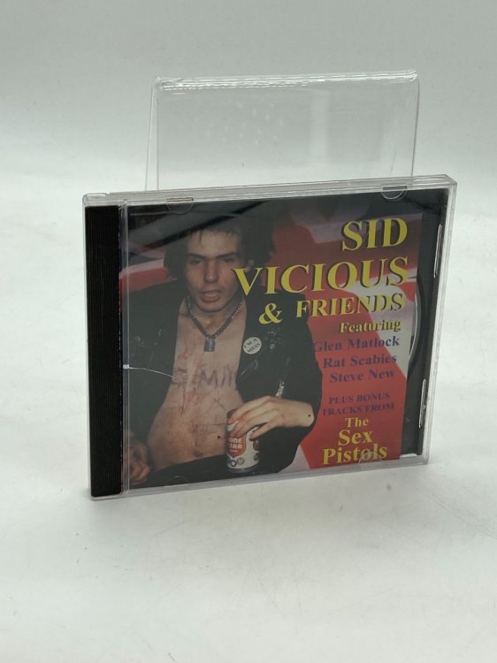 Sid Vicious & Friends (Album Audio CD) Featuring Glen Matlock; Rat Scabies; Steve New