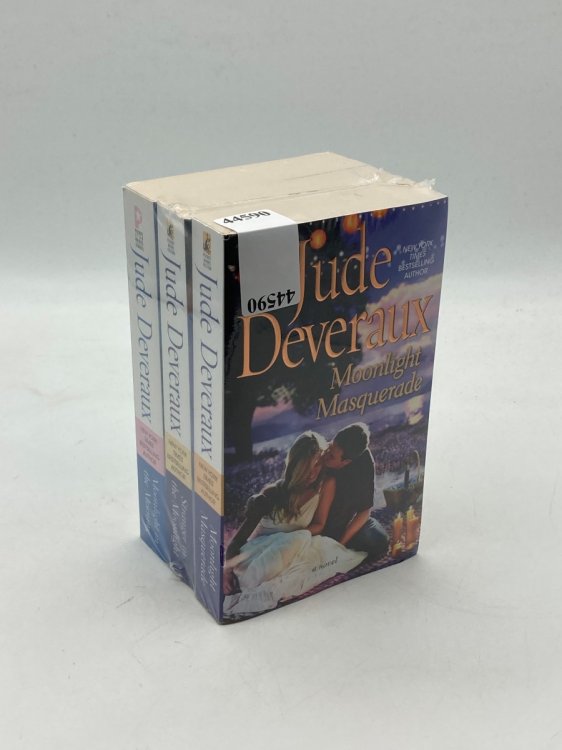 Jude Deveraux 3 Paperback Set Moonlight Masquerade; Stranger in the Moonlight; Moonlight in the Morning