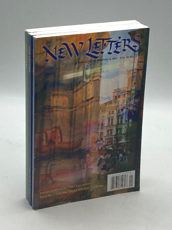 3 Issues of New Letters Magazine: Vol 85 No 1; Summer 2020; Vol. 84 Nos. 2 & 3 A Magazine of Writing & Art