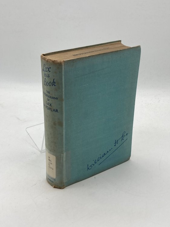 Lax His Book The Autobiography of Lax of Poplar