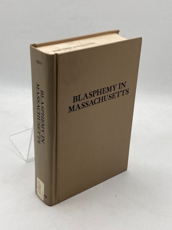 Blasphemy In Massachusetts Freedom of Conscience and the Abner Kneeland Case