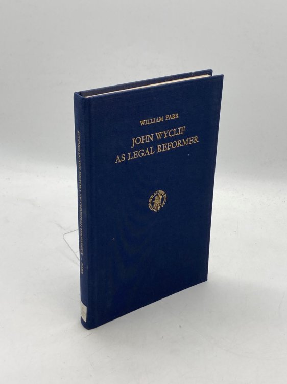 John Wycliffe As Legal Reformer