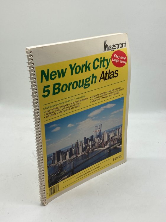 New York City 5 Borough Atlas. 3Rd Large-Scale Edition.