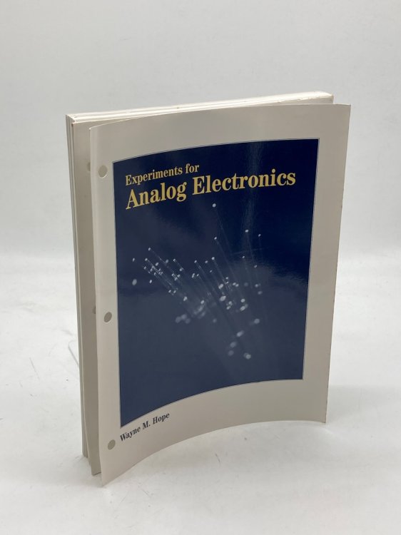Experiments in Analog Electronics Loose-Leaf Edition Ready for Binder