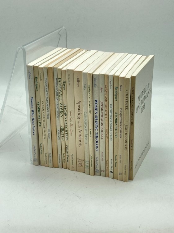 Lot of 20 Paulist Press Matching Paperbacks with a Focus on Women and Feminism in Christian Spirituality