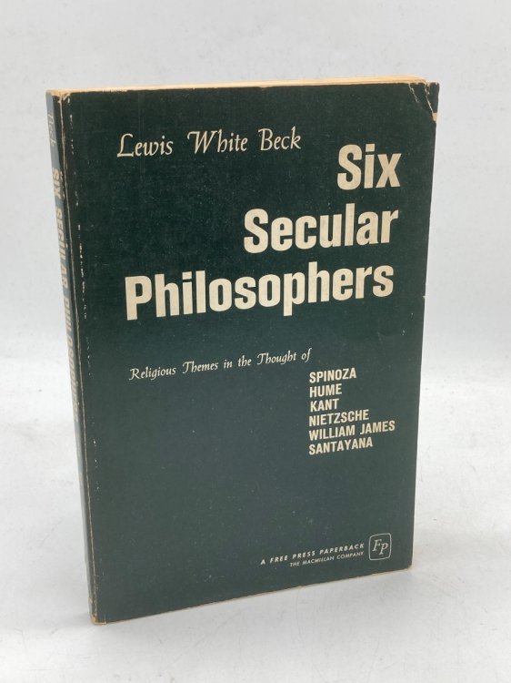 Image for Six Secular Philosophers Six Secular Philosophers