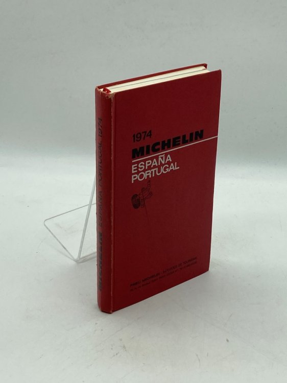 Michelin 1974 Red Guide Espana Portugal