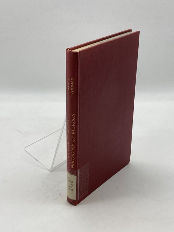 William Temple's Philosophy of Religion