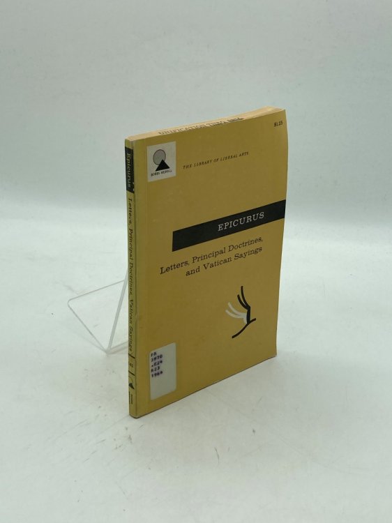 Letters Principal Doctrines and Vatican Sayings