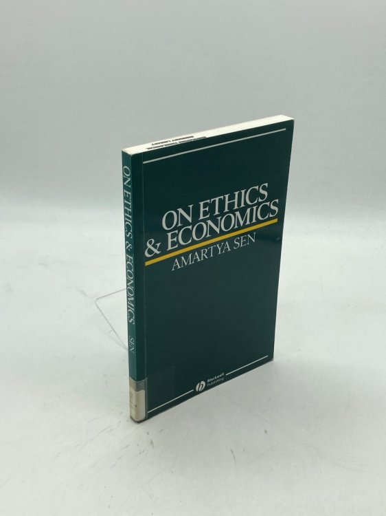 Image for On Ethics and Economics On Ethics and Economics