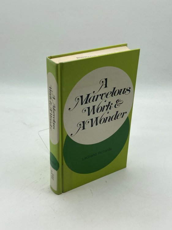 A Marvelous Work & a Wonder