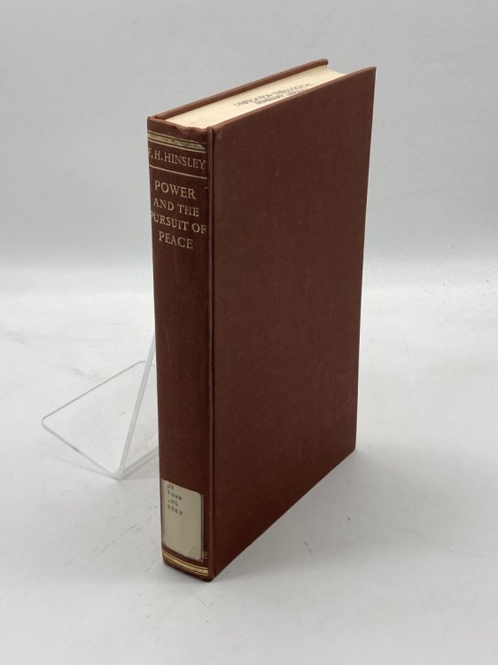 Power and the Pursuit of Peace Theory and Practice in the History of Relations between States