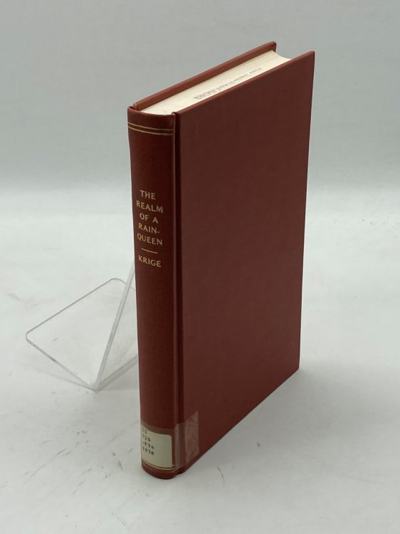 Realm of a Rain-Queen A Study of the Pattern of Louedy Society