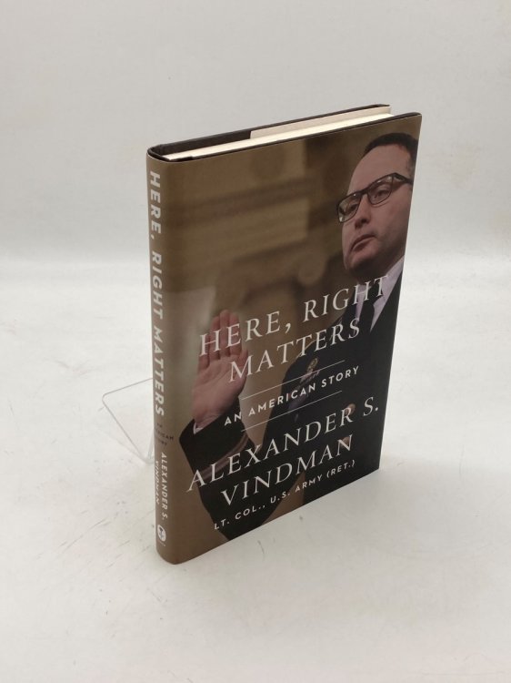 Here, Right Matters An American Story