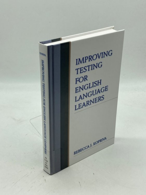 Improving Testing for English Language Learners