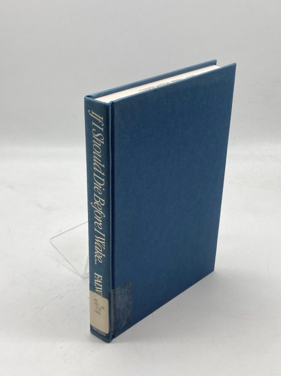 If I Should Die before I Wake