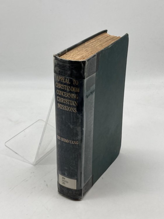 A Chinese Appeal to Christendom Concerning Christendom