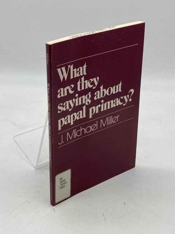What Are They Saying about Papal Primacy