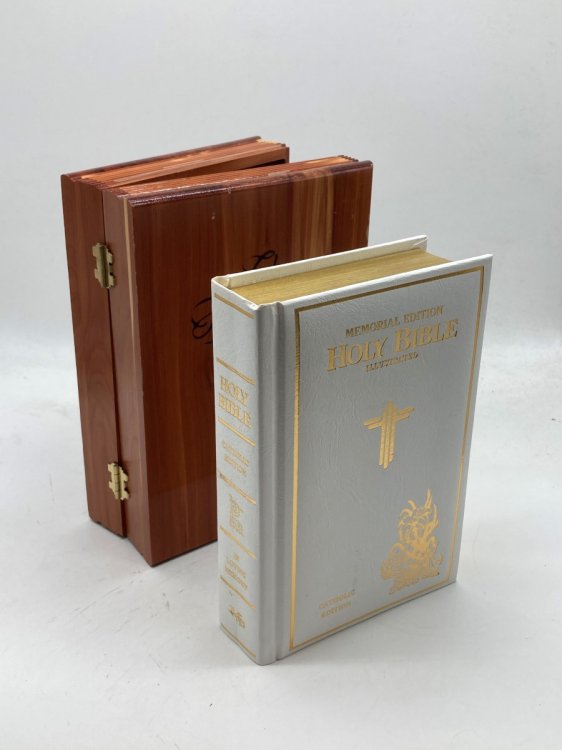 The New American Bible Memorial Edition in Original Wood Box Catholic