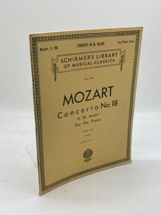 Mozart Concerto No. 18 in Bb Major for the Piano (Vol. 1823) Two-Piano Score