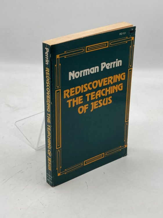 Rediscovering the Teaching of Jesus