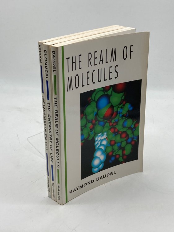 3 Matching Mcgraw-Hill Science Paperbacks The Language of the Cell; the Realm of Molecules; the Chemistry of Life
