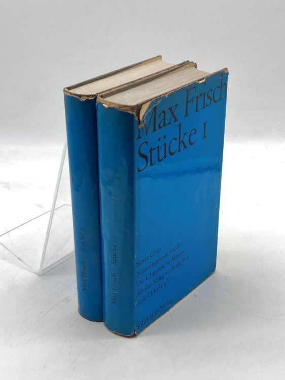 Max Frisch Stucke 1 + 2 (German - 2 Volumes)