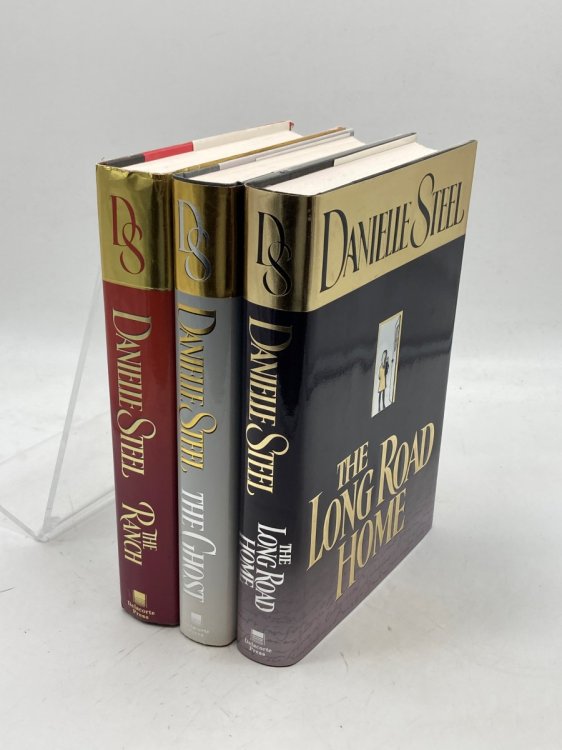 3 Danielle Steel Hardcovers The Ranch; The Ghost; The Long Road Home