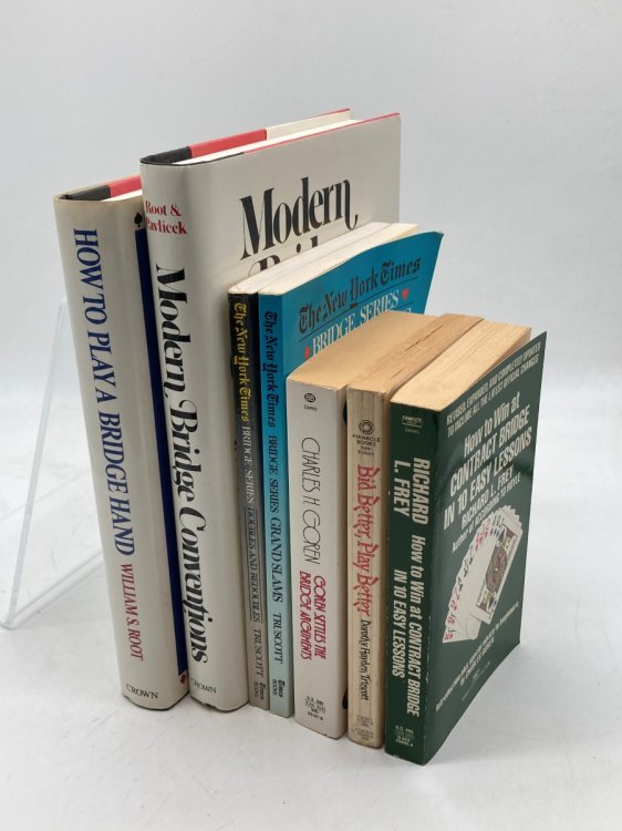 7 Books on Playing Bridge Arguments; Bidding; Doubles, Redoubles; How-Tos; Conventions