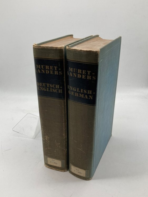 Muret-Sanders 2 Dictionaries English-German / Deutsch-Englisch 1931 Encyclopedic