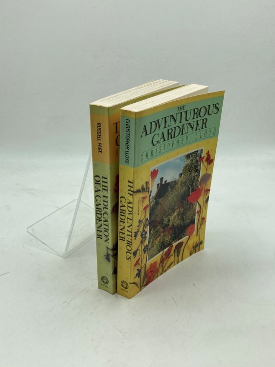 2 Matching Gardening Books from Vintage Books Adventurous Gardener; Education of a Gardener